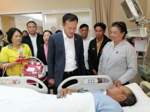 นายสุทธิ สุโกศล ปลัดกระทรวงแรงงาน ลงพื้นที่โคราช เร่งประกันสังคมจ่ายสิทธิประโยชน์กว่า 4 ล้านบาท