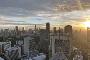 Microsoft x Fusion Solution Partnership - Bangkok skyline
